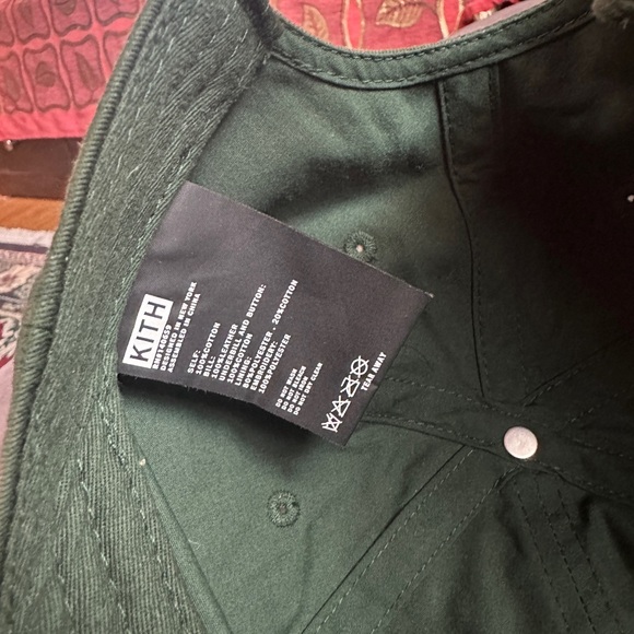 Kith Hat Green and Suede - Picture 2 of 4